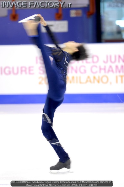 2013-03-03 Milano - World Junior Figure Skating Championships 2902 Michael Christian Martinez PHI.jpg